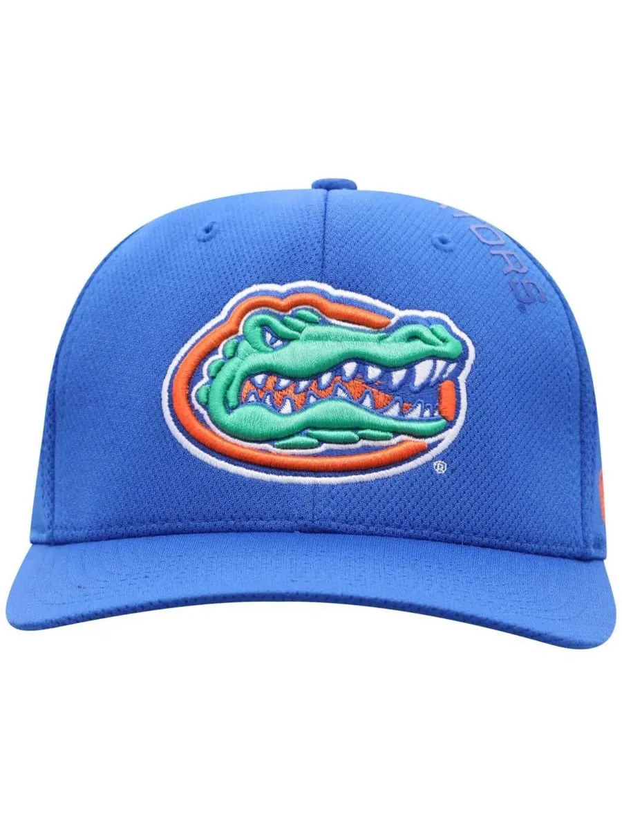 Мужская кепка Royal Florida Gators Reflex 2.0 Flex Top of the World — изображение 2 из 4, королевский