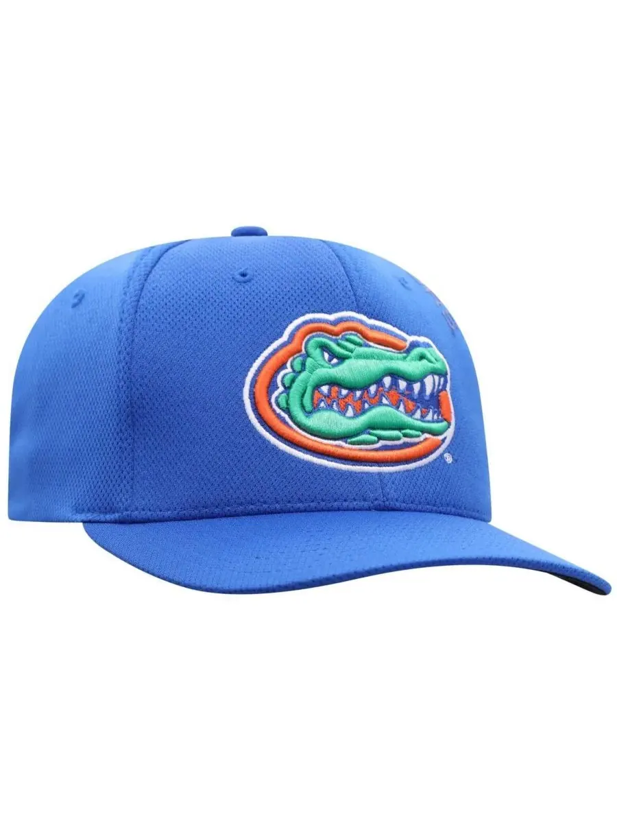 Мужская кепка Royal Florida Gators Reflex 2.0 Flex Top of the World — изображение 3 из 4, королевский