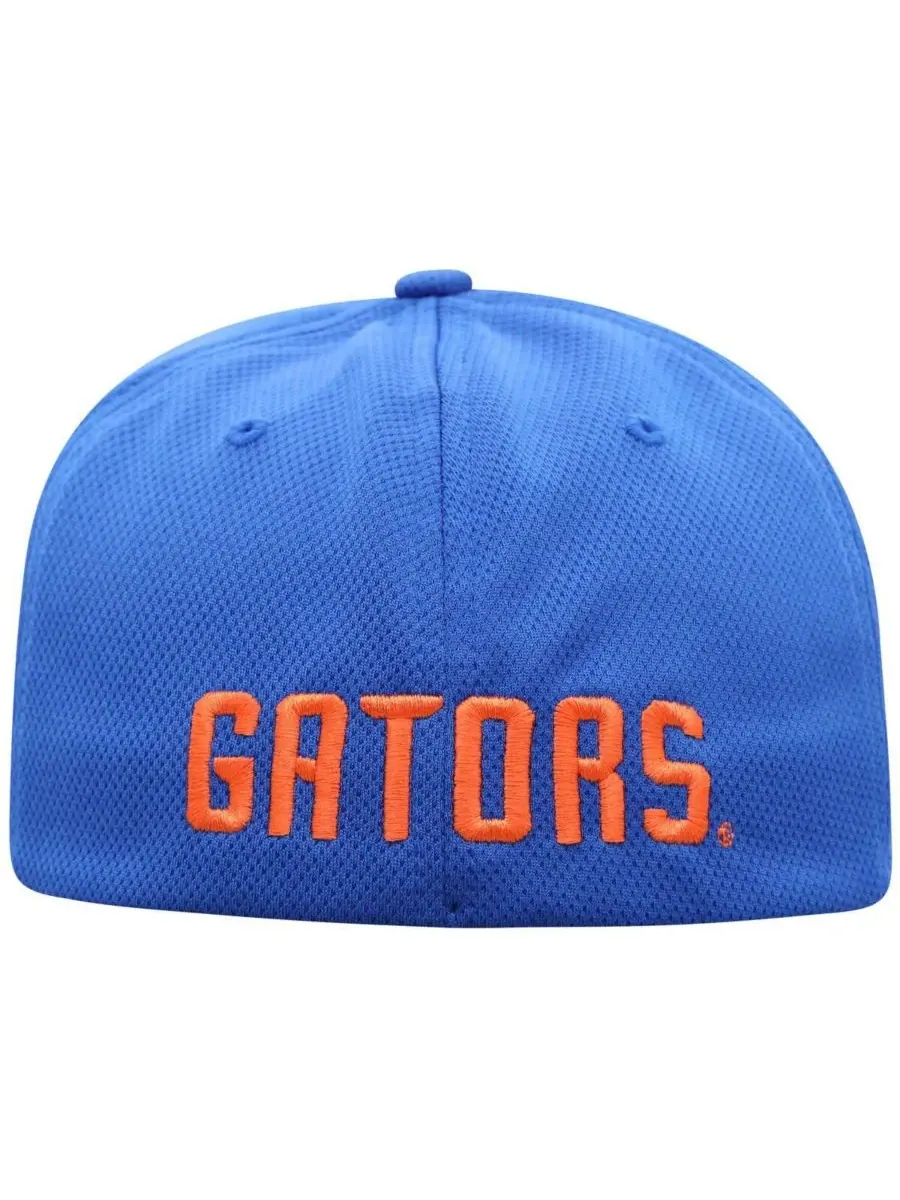 Мужская кепка Royal Florida Gators Reflex 2.0 Flex Top of the World — изображение 4 из 4, королевский