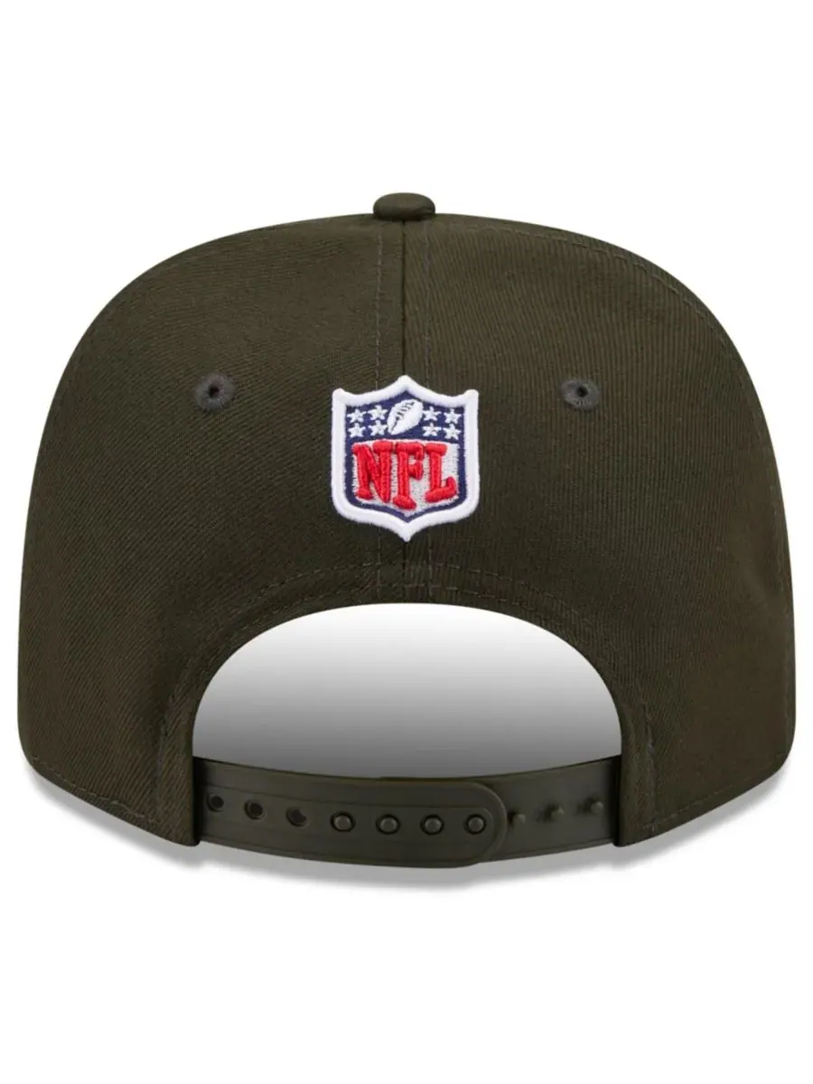 New Era Мужская темно-зеленая регулируемая кепка New York Jets 2025 NFL Rivalries Sideline 9SEVENTY — изображение 4 из 5