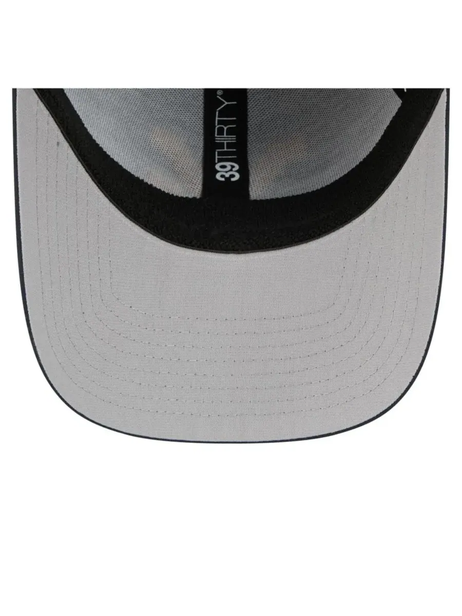 New Era Мужская темно-синяя кепка West Virginia Mountaineers Rope 39THIRTY Flex Hat — изображение 3 из 5, темно-синий
