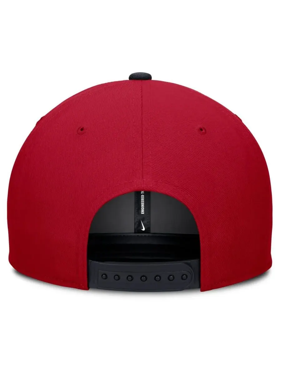 Nike Мужская бейсболка Washington Nationals Pro Performance Snapback красного/темно-синего цвета — изображение 2 из 4
