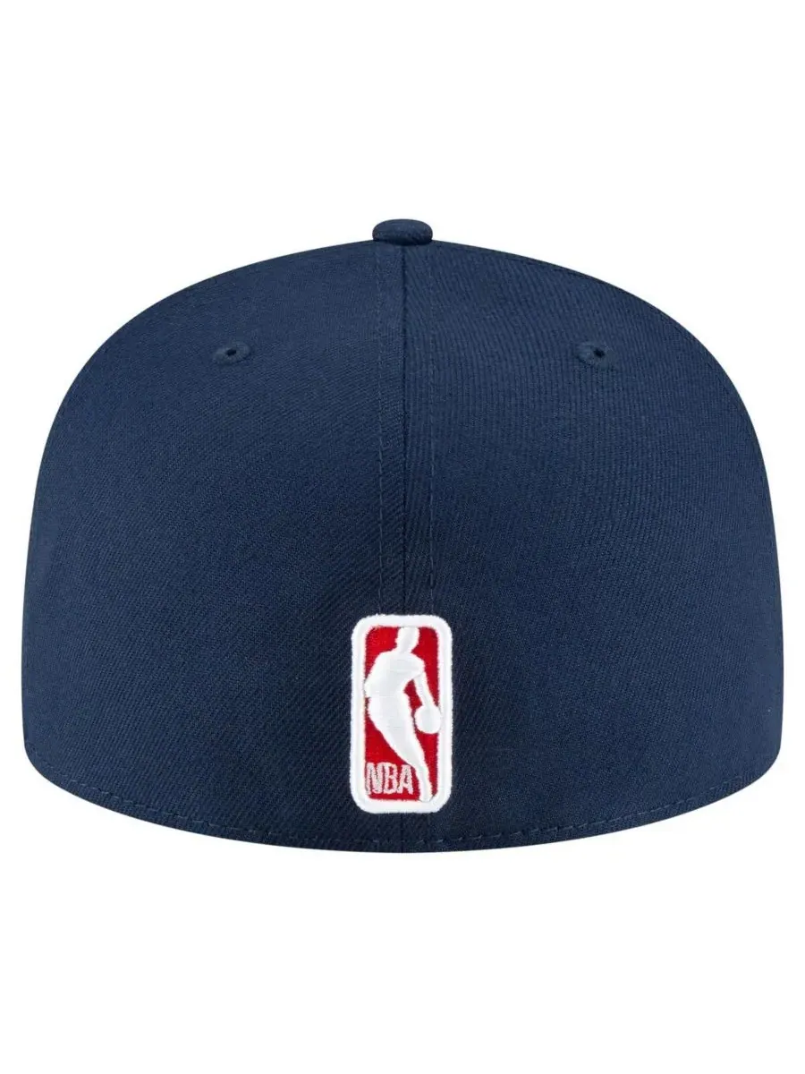 New Era Мужская темно-синяя кепка LA Clippers 59FIFTY — изображение 3 из 5, темно-синий