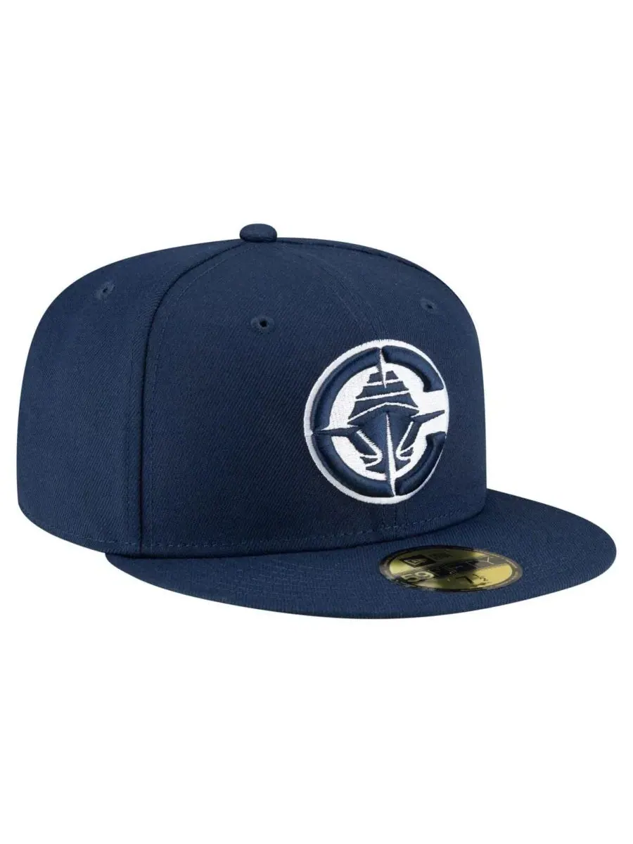 New Era Мужская темно-синяя кепка LA Clippers 59FIFTY — изображение 4 из 5, темно-синий