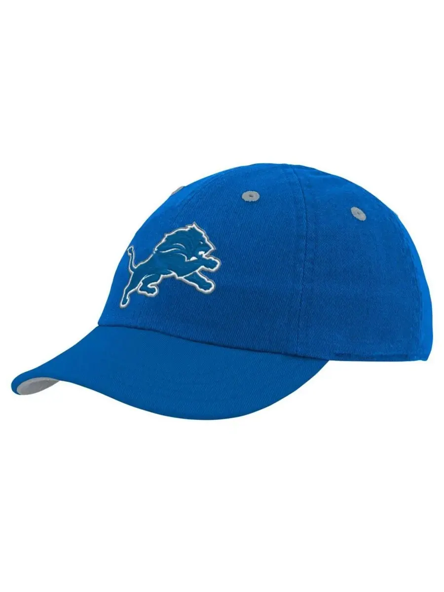 Outerstuff Детская синяя кепка Detroit Lions Team Slouch Flex для мальчиков и девочек — изображение 1 из 3, синий