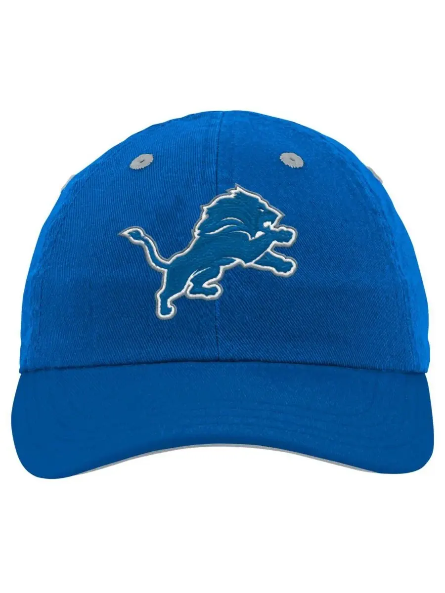 Outerstuff Детская синяя кепка Detroit Lions Team Slouch Flex для мальчиков и девочек — изображение 3 из 3, синий