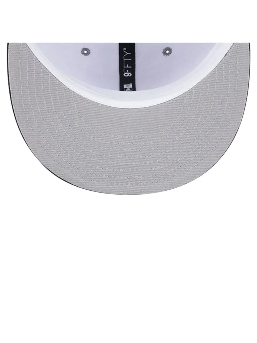 New Era Мужская черная кепка-тракер Chicago White Sox Bikini Bottom Trucker 9FIFTY Snapback — изображение 3 из 5, черный
