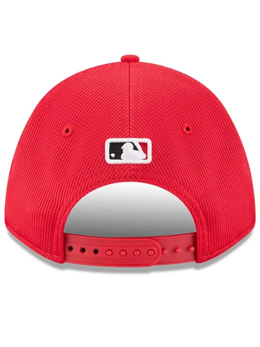 New Era Мужская красная бейсболка Cincinnati Reds City Connect Batting Practice 9FORTY с — изображение 4 из 4, красный