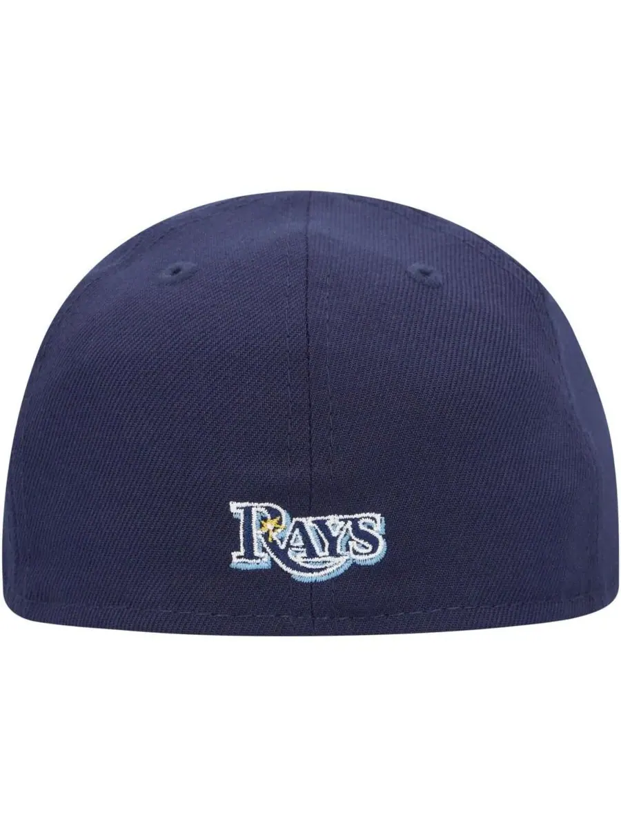 New Era Детская бейсболка Tampa Bay Rays My First 59FIFTY темно-синего цвета для мальчиков и девочек — изображение 3 из 5