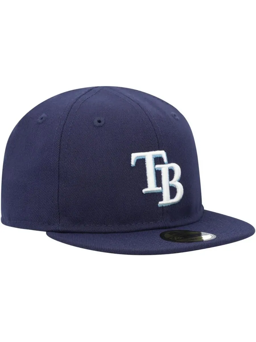 New Era Детская бейсболка Tampa Bay Rays My First 59FIFTY темно-синего цвета для мальчиков и девочек — изображение 4 из 5
