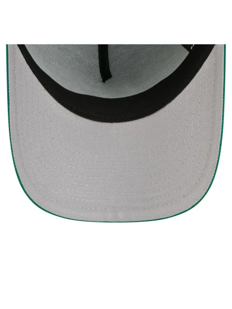 Бейсболка Big Boys and Girls Kelly Green Boston Celtics 9FORTY A-Frame Adjustable Hat New Era — изображение 5 из 5, зеленый