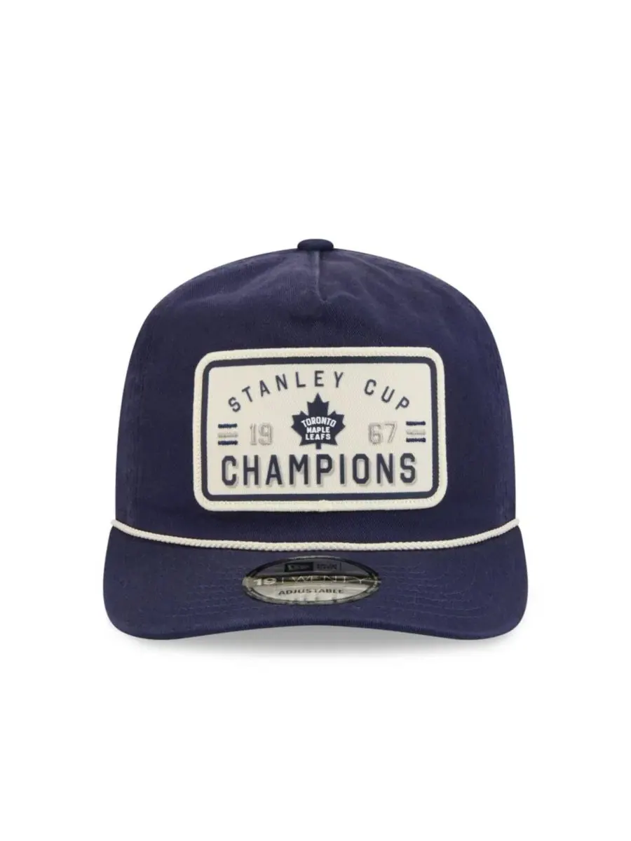 Кепка New Era с принтом Toronto Maple Leafs — изображение 2 из 5, темно-синий