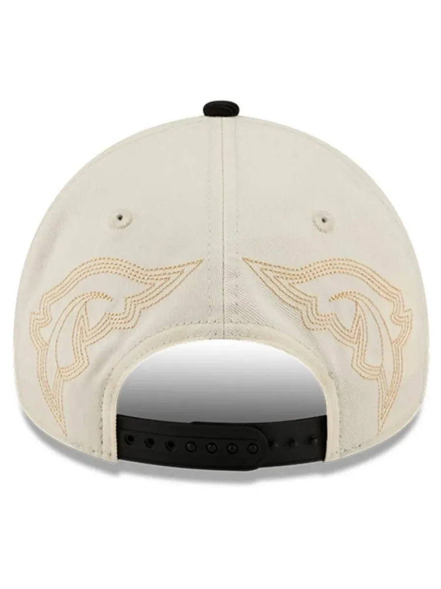 Кепка с вышивкой Western Stitch 9FORTY A-Frame New Era — изображение 4 из 5, серый