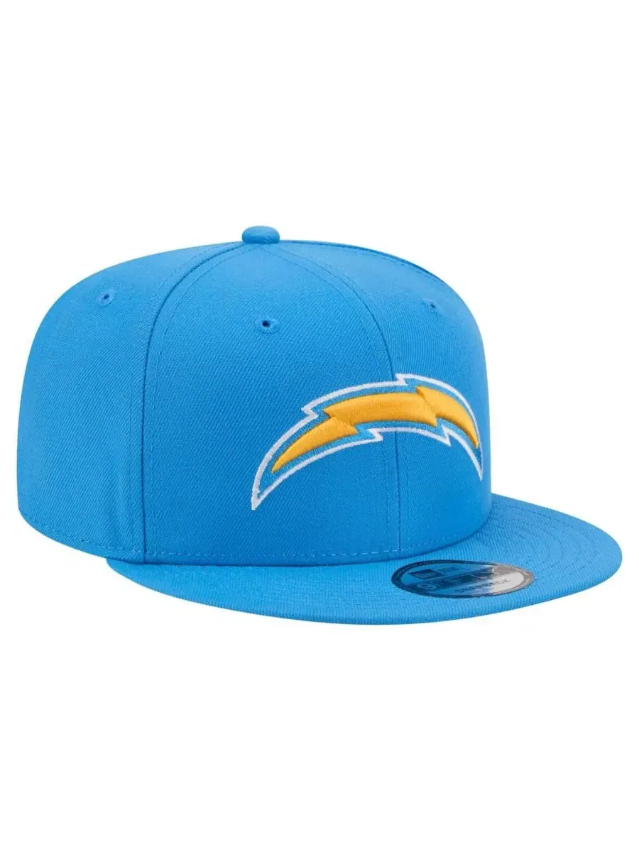 Кепка-снэпбек New Era 9FIFTY с вышитым логотипом — изображение 3 из 4, синий