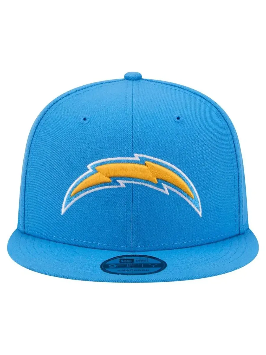 Кепка-снэпбек New Era 9FIFTY с вышитым логотипом — изображение 4 из 4, синий