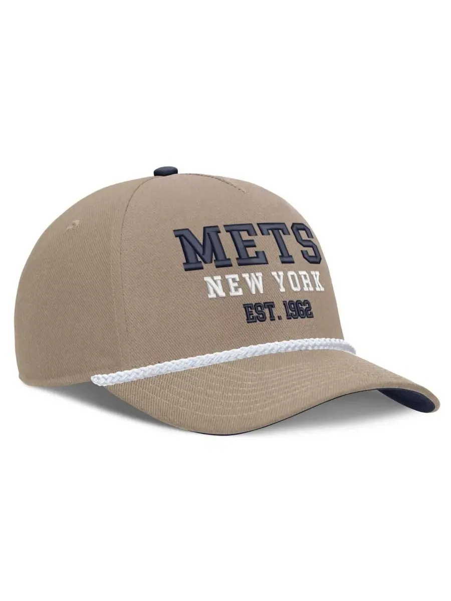 Кепка Nike New York Mets с вышивкой — изображение 3 из 4, хаки темно-синий