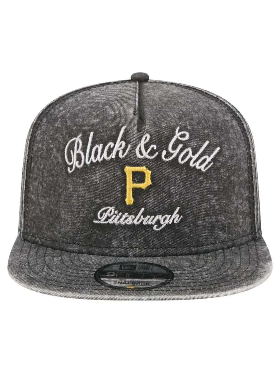 Бейсболка с высокой тульей и принтом Pittsburgh Pirates New Era — изображение 2 из 7, черный