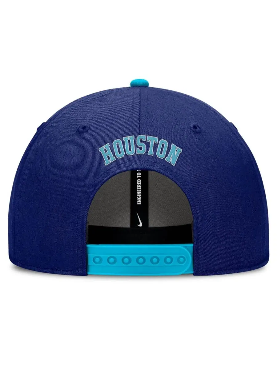 Бейсболка Nike Rise с вышивкой Houston Astros — изображение 2 из 3, королевский