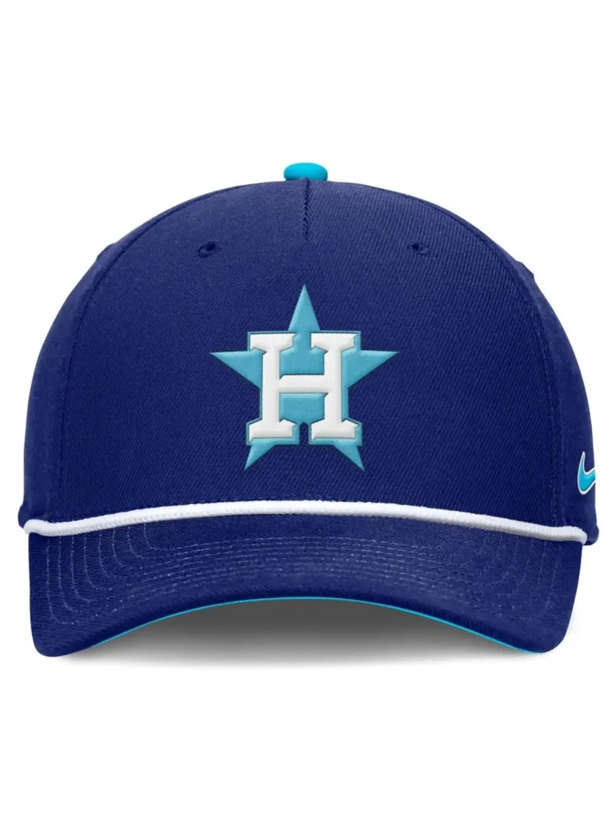 Бейсболка Nike Rise с вышивкой Houston Astros — изображение 3 из 3, королевский