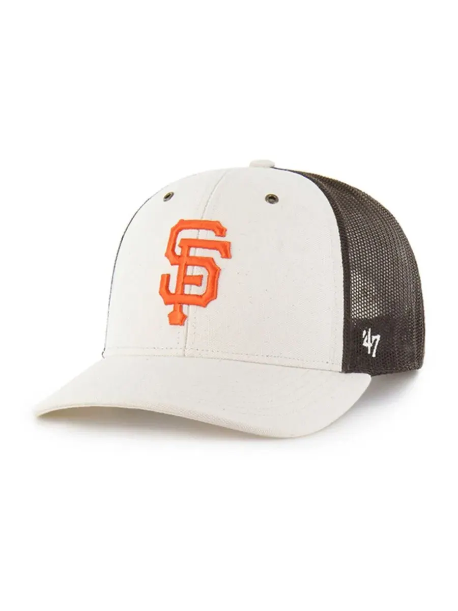 Кепка-тракер с вышивкой San Francisco Giants, модель Trucker Adjustable Hat '47 Brand — изображение 1 из 4, прозрачный