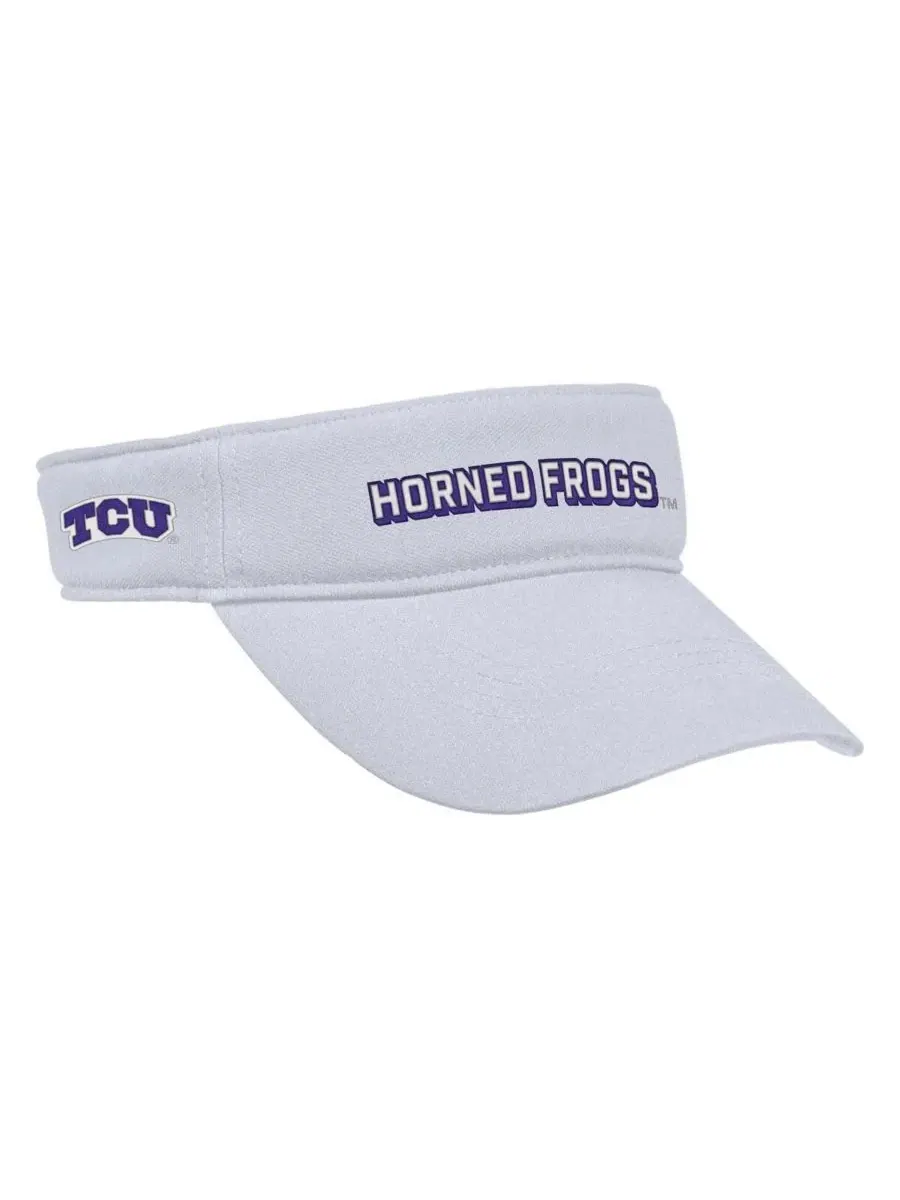 Nike Мужская белая бейсболка TCU Horned Frogs 2025 On-Field Ace Performance с регулируемым козырьком — изображение 2 из 3