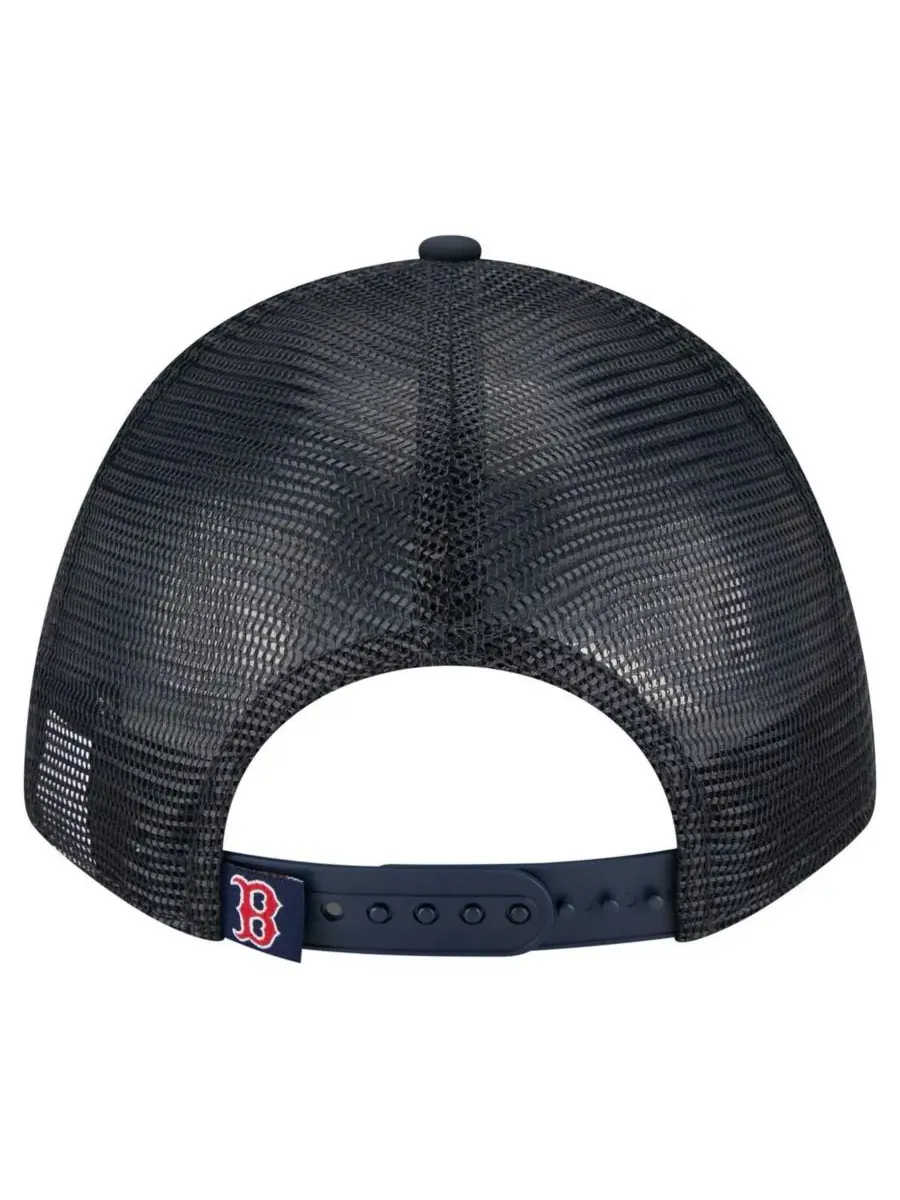 New Era Мужская кепка Boston Red Sox в минималистичном стиле 9FORTY с регулируемой высотой и — изображение 4 из 4