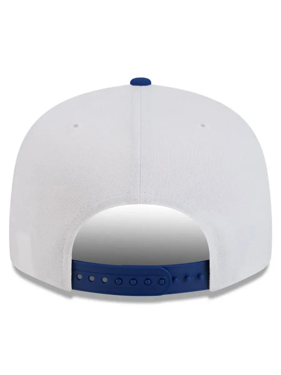 New Era Мужская бело-синяя кепка Chase Elliott 9FIFTY с застежкой-регулятором — изображение 4 из 4, белый синий