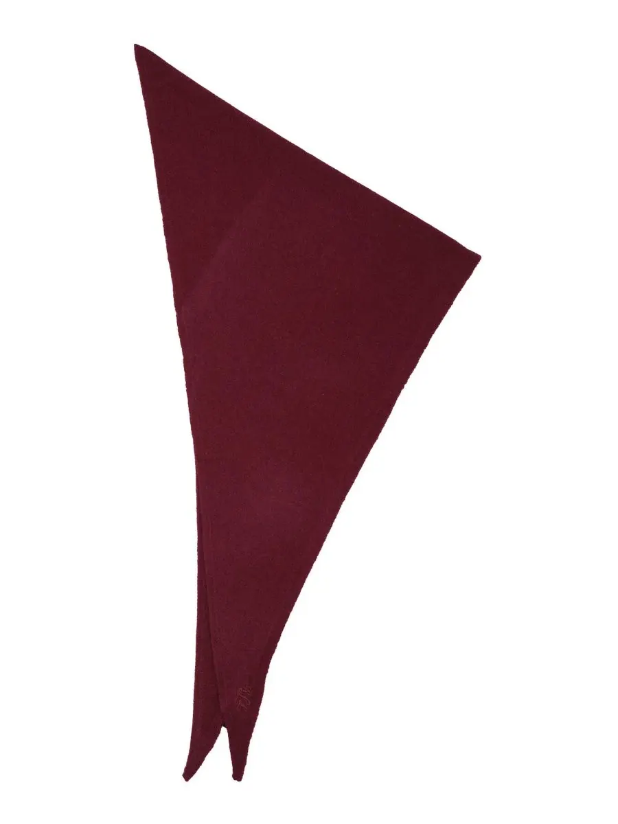 Шарф Wool Knit Triangle Lauren Ralph Lauren — изображение 2 из 5, красный