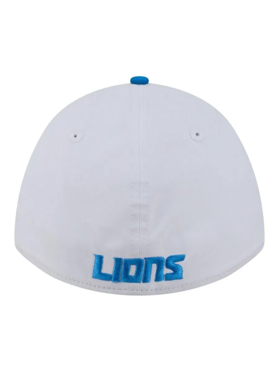 Кепка с принтом Patch 39THIRTY A-Frame M-Crown Perforated Flex Hat New Era — изображение 4 из 5, белый синий