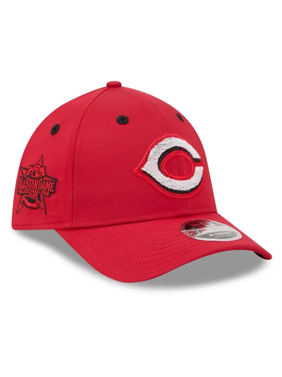 Кепка New Era 39THIRTY M-Crown с вышивкой Cincinnati Reds — изображение 1 из 5, красный