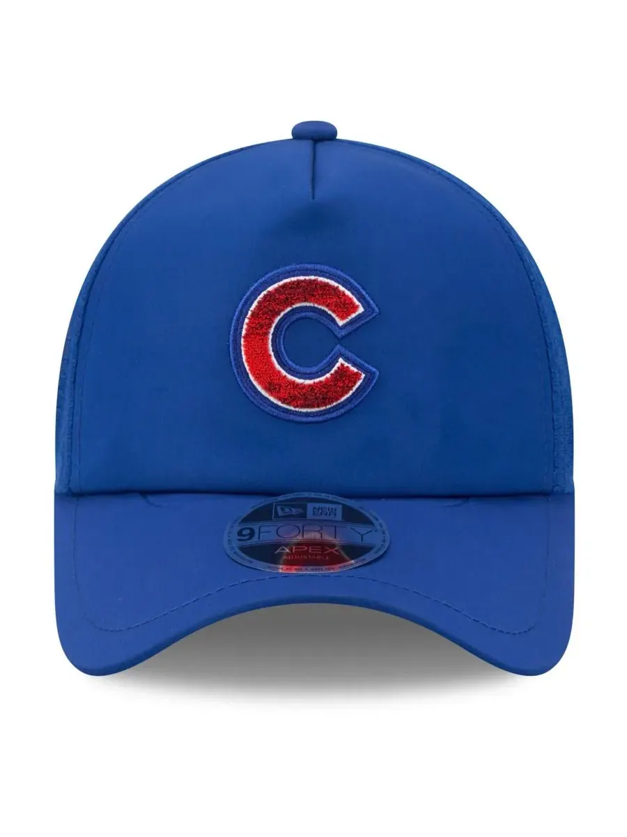 Кепка с эмблемой Chicago Cubs, 9FORTY Apex New Era — изображение 2 из 5, королевский