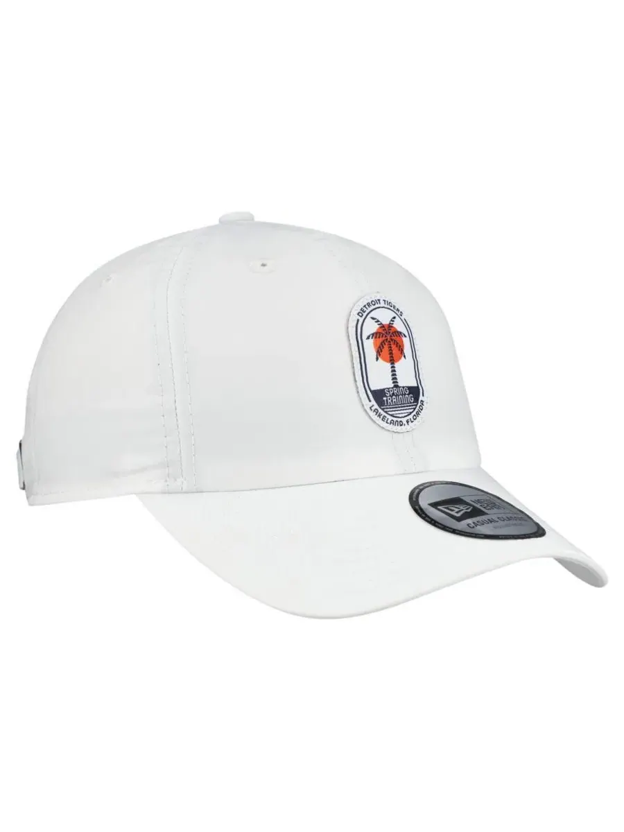 Кепка с принтом Detroit Tigers 2026 Spring Training Fan Pack Icon Casual Classic New Era — изображение 3 из 4, белый