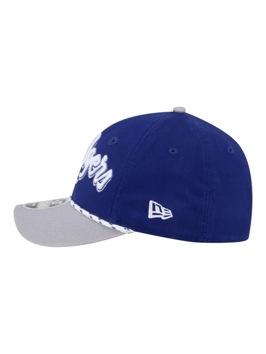 Бейсболка New Era Los Angeles Dodgers Team Loyal 9FORTY M-Crown — изображение 6 из 7, серый