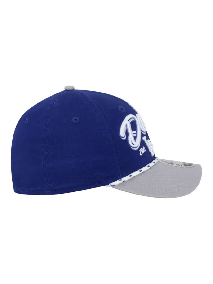 Бейсболка New Era Los Angeles Dodgers Team Loyal 9FORTY M-Crown — изображение 7 из 7, серый