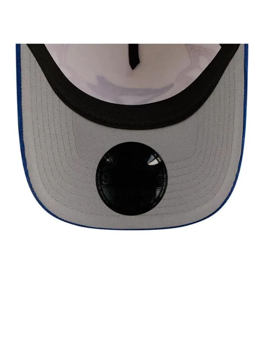 Кепка с вышивкой Western Stitch 9FORTY A-Frame New Era — изображение 2 из 5, серый