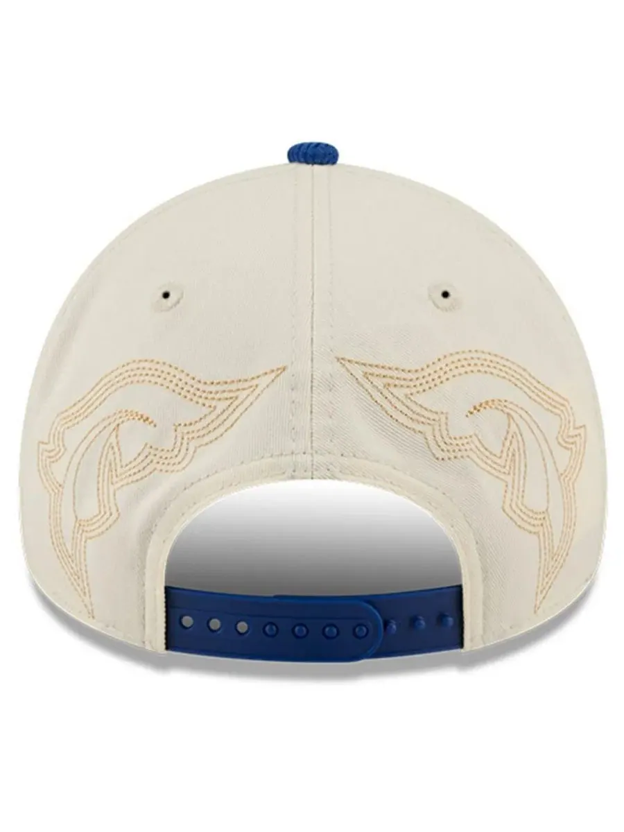 Кепка с вышивкой Western Stitch 9FORTY A-Frame New Era — изображение 3 из 5, серый
