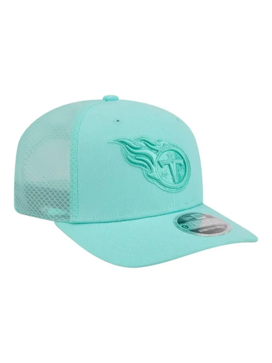 Бейсболка с принтом логотипа команды Tennessee Titans, модель Color Pack 9SEVENTY New Era — изображение 3 из 5, мята