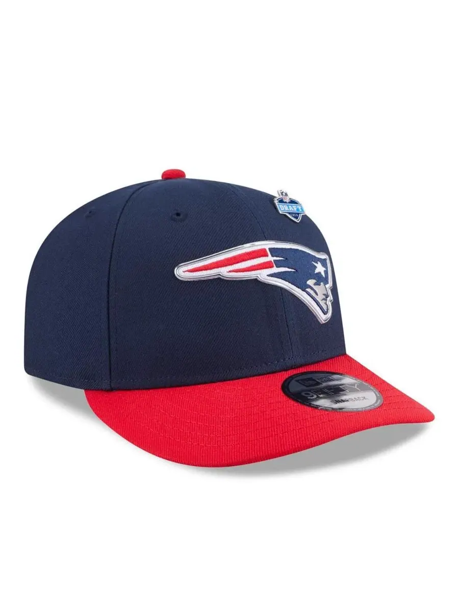 Кепка-снапбек New England Patriots 2026 NFL Draft On Stage Pre-Curved 9FIFTY New Era — изображение 3 из 5
