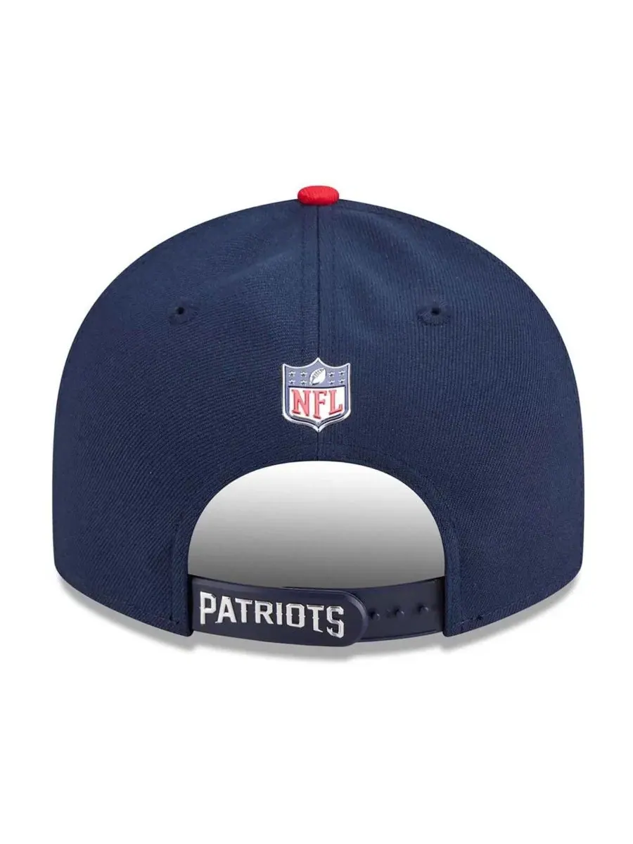 Кепка-снапбек New England Patriots 2026 NFL Draft On Stage Pre-Curved 9FIFTY New Era — изображение 4 из 5
