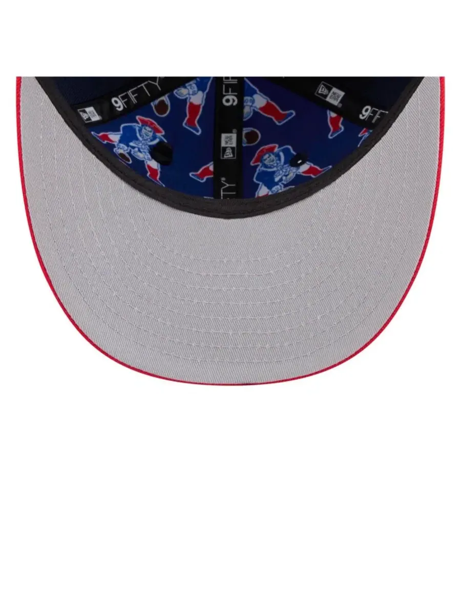 Кепка-снапбек New England Patriots 2026 NFL Draft On Stage Pre-Curved 9FIFTY New Era — изображение 5 из 5