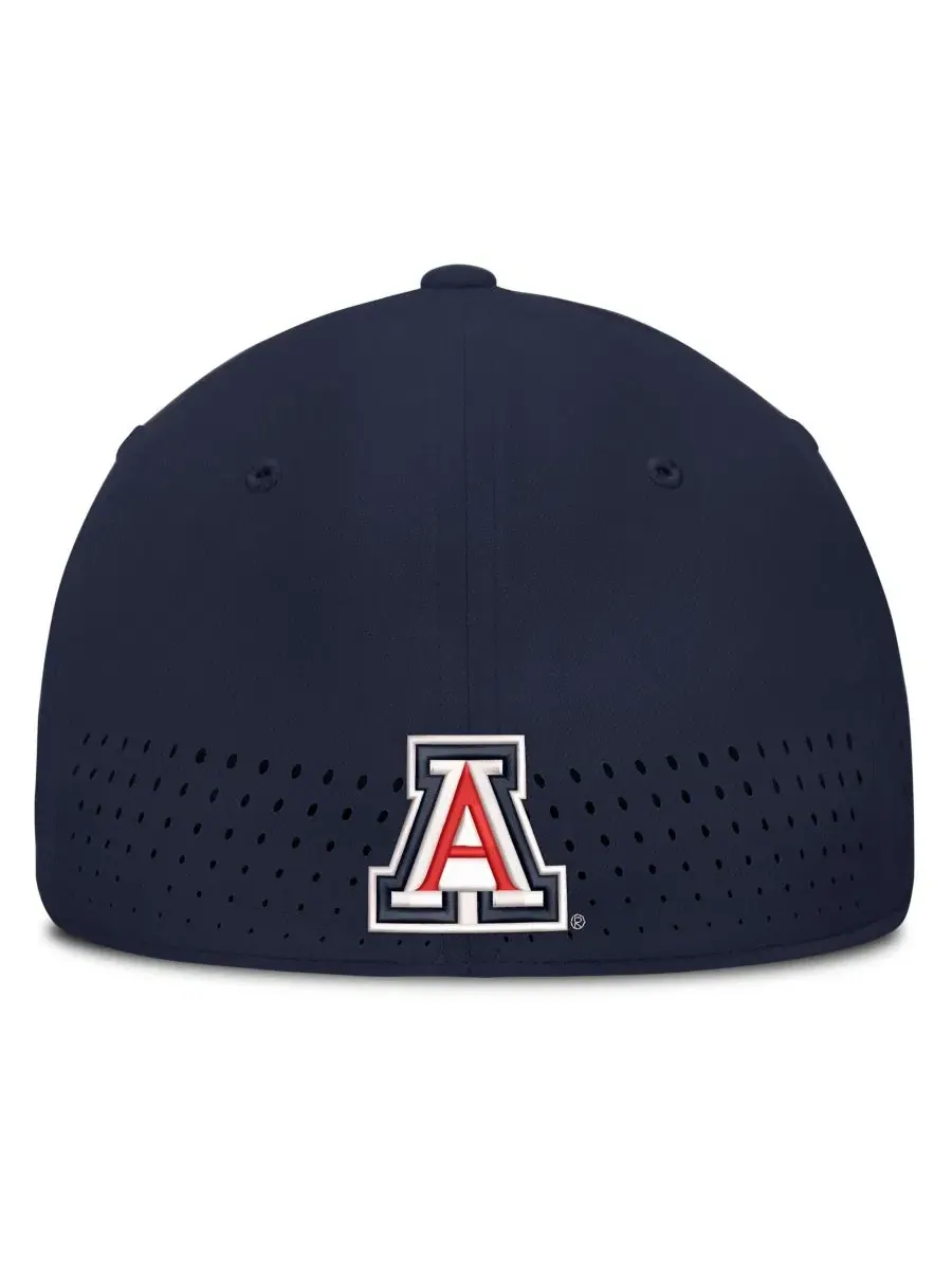 Кепка Nike Arizona Wildcats Gameday Aerobill Swooshflex Dri-FIT — изображение 4 из 5, темно-синий
