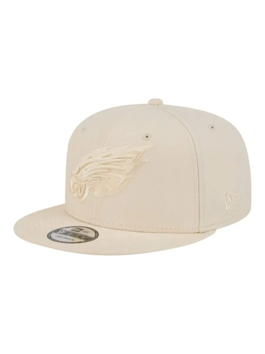 Кепка-снэпбек с принтом Philadelphia Eagles, модель Colorpack 9FIFTY New Era — изображение 1 из 5, бежевый