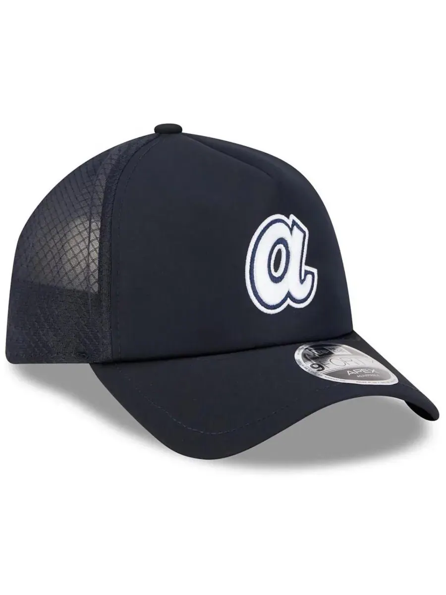 Кепка с эмблемой Atlanta Braves New Era — изображение 3 из 4, темно-синий