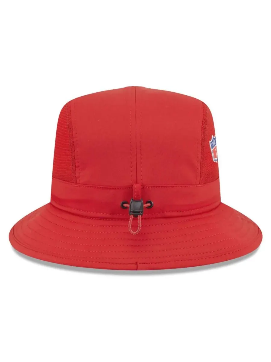 Мужская панама Cardinal Arizona Cardinals 2025 Sideline New Era — изображение 2 из 5, красный