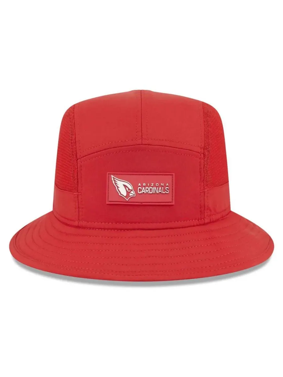 Мужская панама Cardinal Arizona Cardinals 2025 Sideline New Era — изображение 5 из 5, красный