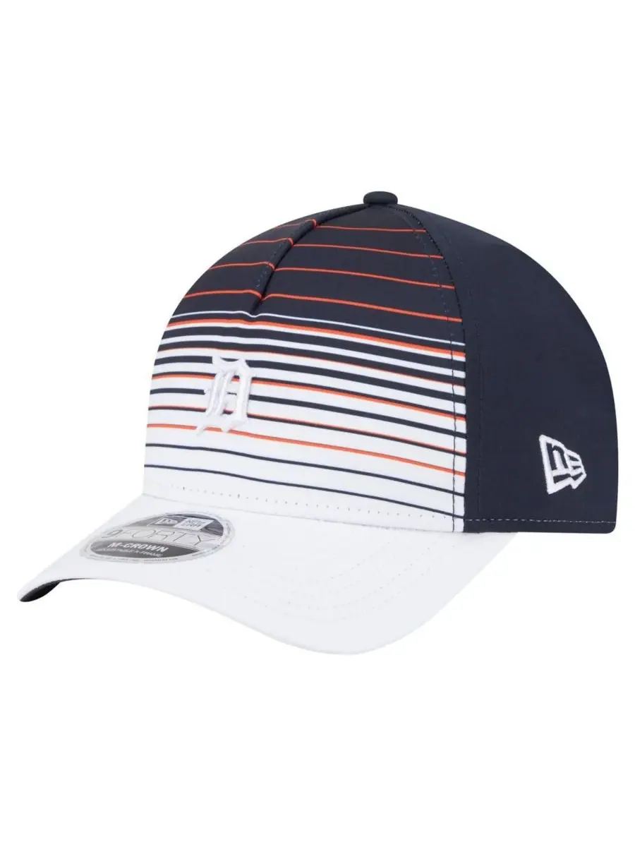 New Era Мужская темно-синяя кепка Detroit Tigers Gradient 9FORTY с регулируемой высотой тульи — изображение 1 из 5