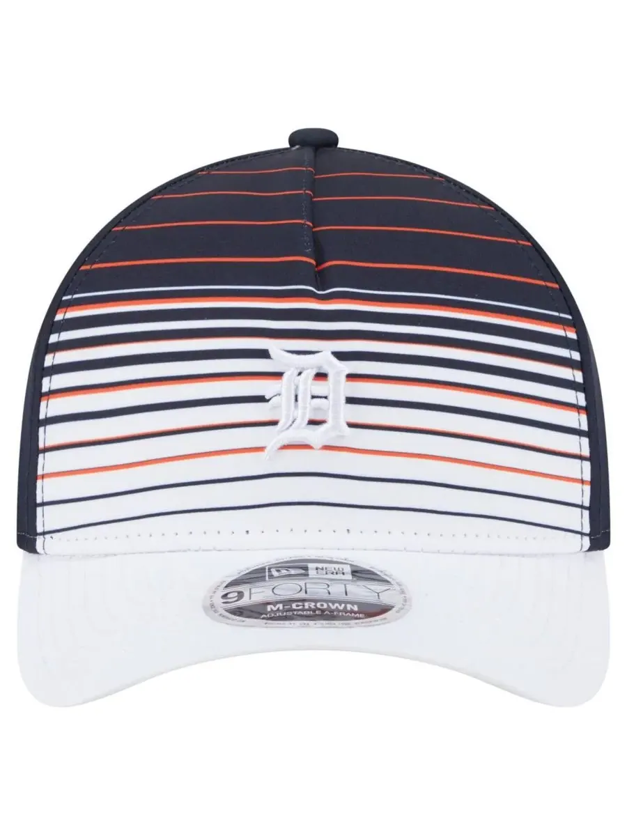 New Era Мужская темно-синяя кепка Detroit Tigers Gradient 9FORTY с регулируемой высотой тульи — изображение 2 из 5