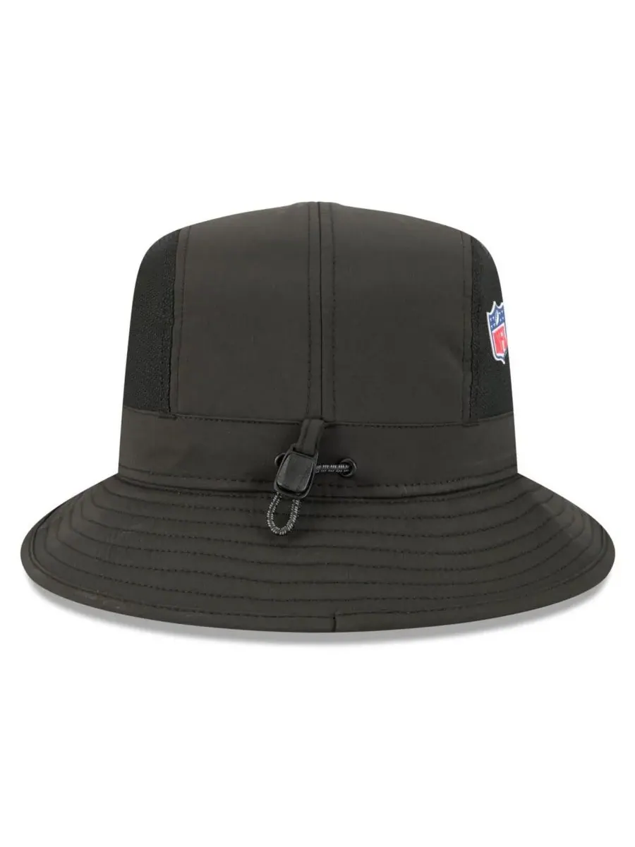 New Era Мужская черная панама с символикой команды Cincinnati Bengals 2025 Sideline — изображение 2 из 5, черный