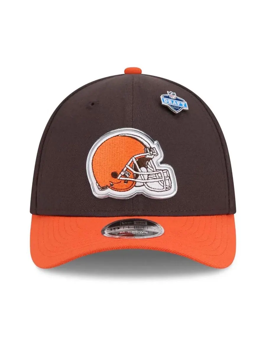 Кепка с козырьком New Era, 2026 NFL Draft — изображение 2 из 5, коричневый оранжевый