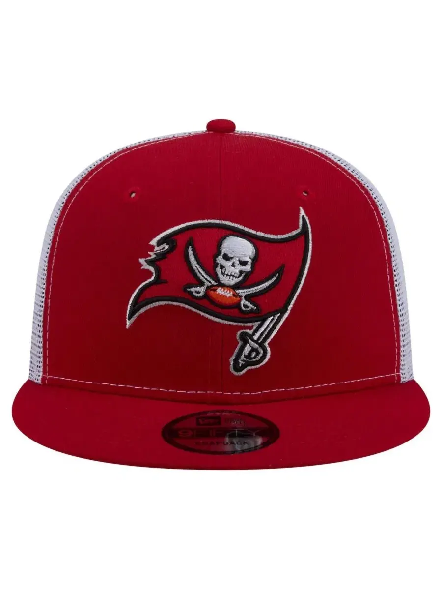 Кепка-снэпбек с вышитым логотипом Tampa Bay Buccaneers New Era — изображение 2 из 5, красный